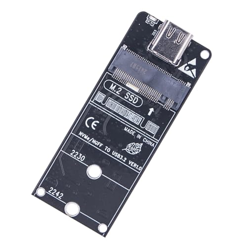 MOONDAME 20 Gbit/s NVMe Externes Speichergehäuse USB3.2 Gen2x2 Adapter USB C Adapter 2230/2242 Gehäuseadapter MOONDAME 20 Gbit/s NVMe Externes Speichergehäuse USB3.2 Gen2x2 Adapter USB C Adapter 2230/2242 Gehäuseadapter von MOONDAME