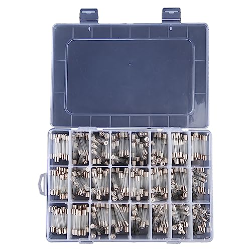 MOONDAME Flinke Glassicherung 240 Stück/Box 24 Werte 6 X 30 Mm 250 V 0 1 A 0 36 A 0 5 A 1 A 1 5 A 2 A 2 5 A 3 A 3 15 A 4 A 5 A 6 A 10 A 15 A 20 A 30 A von MOONDAME