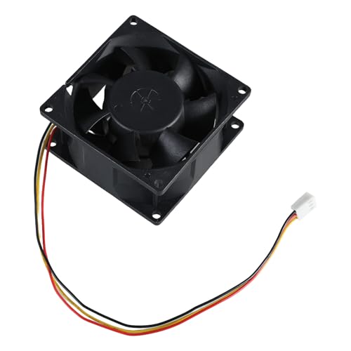MOONDAME Lüfter Mit Alarmfunktion FFB0824EHE 80 X 80 Mm 8 cm Lüfter Zum Schutz Vor Überhitzung Von Computern/Servern von MOONDAME