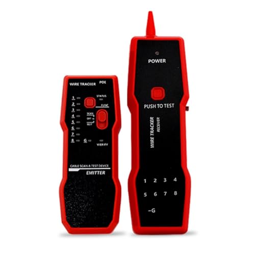 MOONDAME Netzwerk Kabeltester Multimeter Anti Lärm Test Finder Draht Empfänger Tester Netzwerk Reparatur Elektrowerkzeug MOONDAME Netzwerk Kabeltester Multimeter Anti Lärm Test Finder Draht Empfänger Tester Netzwerk Reparatur Elektrowerkzeug von MOONDAME