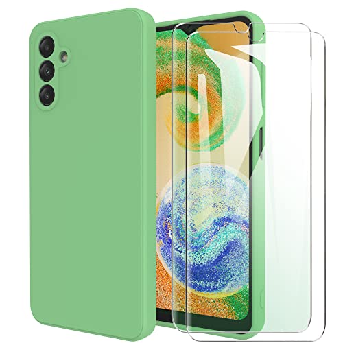 MOONESS kompatibel mit Samsung Galaxy A04s / A13 5G 6,5 Zoll Hülle,Handyhülle für Samsung Galaxy A04s / A13 5G mit 2 Stück Schutzfolie,Liquid Silikon TPU Schutzhülle Dünn Backcover - Lila MOONESS kompatibel mit Samsung Galaxy A04s / A13 5G 6,5 Zoll Hülle,Handyhülle für Samsung Galaxy A04s / A13 5G mit 2 Stück Schutzfolie,Liquid Silikon TPU Schutzhülle Dünn Backcover - Lila von MOONESS