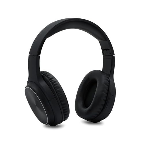 MOOOV Audiokopfhörer Bluetooth mit Active Noice Cancellation (ANC) - Schwarz 618320 von mooov