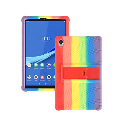 MOOPW Hülle für Lenovo Tab M8 (3rd Gen TB-8506) / (FHD TB-8705) / (HD TB-8505) Tablet 8 Zoll Einstellbar Stand Weich Silikon Stoßfest Gummi Schale Schützend Hüllen von MOOPW