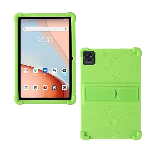 MOOPW Hüllen für Blackview Tab 70 WiFi - Weich Silikon Stoßfest Einstellbar Ständer Gummi Shell Schützend Hülle für Blackview Tab 70 WiFi Tablet 10.1 Zoll von MOOPW