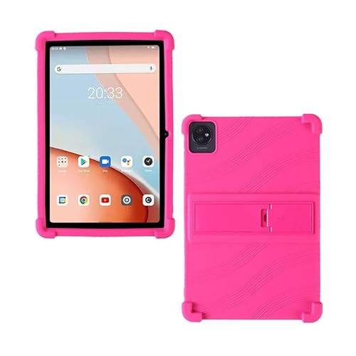 MOOPW Hüllen für Blackview Tab 70 WiFi - Weich Silikon Stoßfest Einstellbar Ständer Gummi Shell Schützend Hülle für Blackview Tab 70 WiFi Tablet 10.1 Zoll von MOOPW