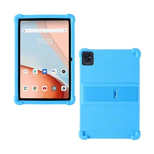 MOOPW Hüllen für Blackview Tab 70 WiFi - Weich Silikon Stoßfest Einstellbar Ständer Gummi Shell Schützend Hülle für Blackview Tab 70 WiFi Tablet 10.1 Zoll von MOOPW