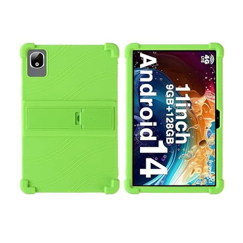 MOOPW Hüllen für DOOGEE T30E / für DOOGEE T40 Tablet 11 Zoll Silikon Stoßfest Ständer Gummi Weiche Shell Kinderfreundlich Schützend Hülle von MOOPW