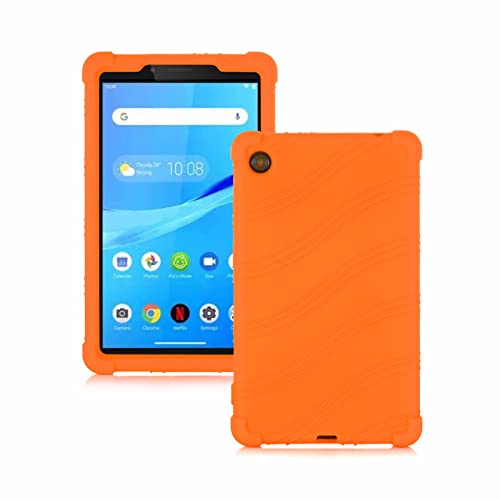 MOOPW Hüllen für Lenovo Tab M7 - Weich Silikon Gummibell Stoßfest Leicht Schützend Hülle für Lenovo Tab M7 (TB-7305F/X/i) / (3rd TB-7306) 7 Zoll Tablet von MOOPW