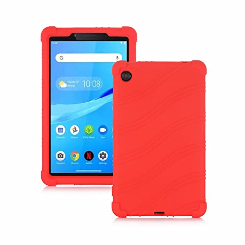 MOOPW Hüllen für Lenovo Tab M7 - Weich Silikon Gummibell Stoßfest Leicht Schützend Hülle für Lenovo Tab M7 (TB-7305F/X/i) / (3rd TB-7306) 7 Zoll Tablet von MOOPW