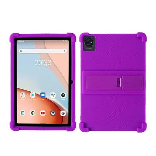 MOOPW Hüllen für Oscal Pad 70 - Weich Silikon Stoßfest Einstellbar Ständer Gummi Shell Schützend Hülle für Oscal Pad 70 Tablet 10.1 Zoll Tablet 2023 von MOOPW