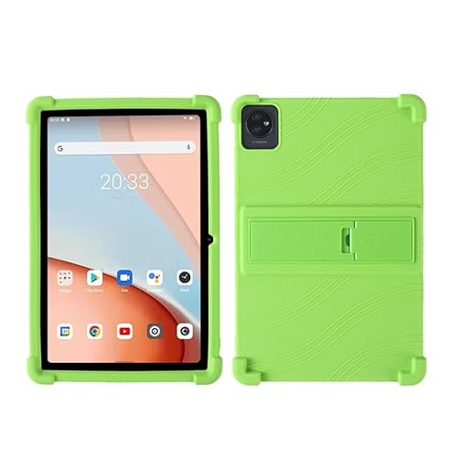 MOOPW Hüllen für Oscal Pad 70 - Weich Silikon Stoßfest Einstellbar Ständer Gummi Shell Schützend Hülle für Oscal Pad 70 Tablet 10.1 Zoll Tablet 2023 von MOOPW