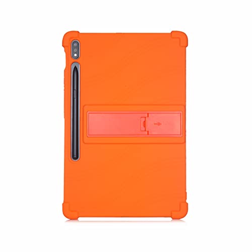 MOOPW Hüllen für Samsung Galaxy Tab S8 Plus - Weich Silikon Stoßfest Ständer Gummi Shell Schützend Hülle für Samsung Galaxy Tab S8 Plus 12.4 Zoll (SM-X800/‎SM-X806) Tablet 2022 von MOOPW