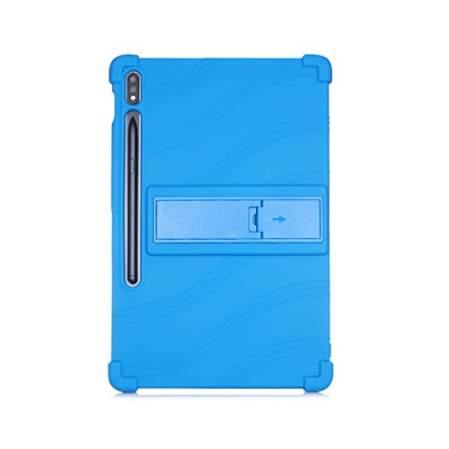 MOOPW Hüllen für Samsung Galaxy Tab S8 Plus - Weich Silikon Stoßfest Ständer Gummi Shell Schützend Hülle für Samsung Galaxy Tab S8 Plus 12.4 Zoll (SM-X800/‎SM-X806) Tablet 2022 von MOOPW