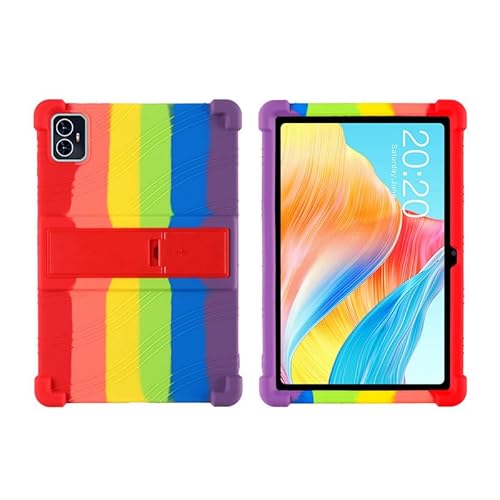 MOOPW Hüllen für Teclast M50Pro / M50HD / M50 - Weich Silikon Stoßfest Einstellbar Ständer Gummi Shell Schützend Hülle für Teclast M50 Pro / M50 HD / M50 Tablet 2023 10.1 Zoll von MOOPW