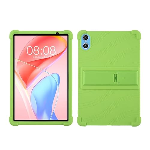 MOOPW Hüllen für Teclast P26T - Weich Silikon Stoßfest Einstellbar Ständer Gummi Shell Schützend Hülle für Teclast P26T / TA10 Tablet 10.1 Zoll von MOOPW