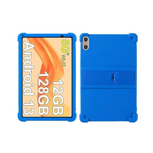MOOPW Hüllen für YESTEL 2023 - Silikon Stoßfest Ständer Gummi Weiche Shell Kinderfreundlich Schützend Hülle für YESTEL 2023 Android 13 Modell T13 Tablet 10 Zoll von MOOPW