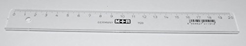 Lineal m+r 20 cm Kunststoff transparent Lineal m+r 20 cm Kunststoff transparent von MOR