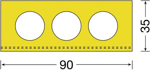 Moravia 422.15.292 MORION-Rampenfender gelb (L x B) 1000mm x 90mm von MORAVIA