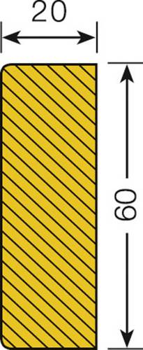 Moravia 422.19.912 Warn- und Schutzprofil (L x B) 1000mm x 60mm von MORAVIA