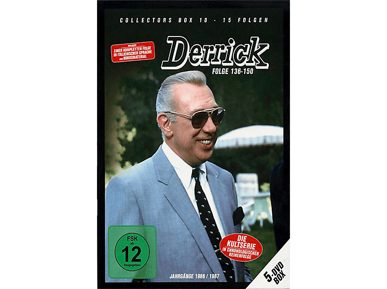 Derrick: Collector’s Box Vol. 10 (Folge 136-150) DVD von MORE MUSIC