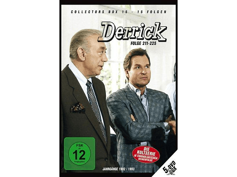 Derrick: Collector’s Box Vol. 15 (Folge 211-225) DVD von MORE MUSIC