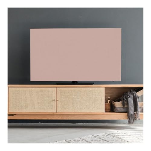 MORENTSU Europäischer Stil, einfacher TV-Staubschutz, Tuch 55 Zoll 65 Zoll, Wandmontage, LCD-Qualität, Monitorabdeckung, Schutzhülle (4,2 cm) von MORENTSU