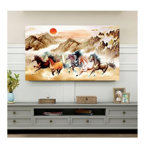 MORENTSU TV Abdeckung Staubschutz Abdeckung Handtuch 43 Zoll 55 Zoll 65 Zoll 70 Zoll 80 Zoll 85 Zoll Haushalt Hängend LCD TV Staubschutz (D,94.0 cm) von MORENTSU