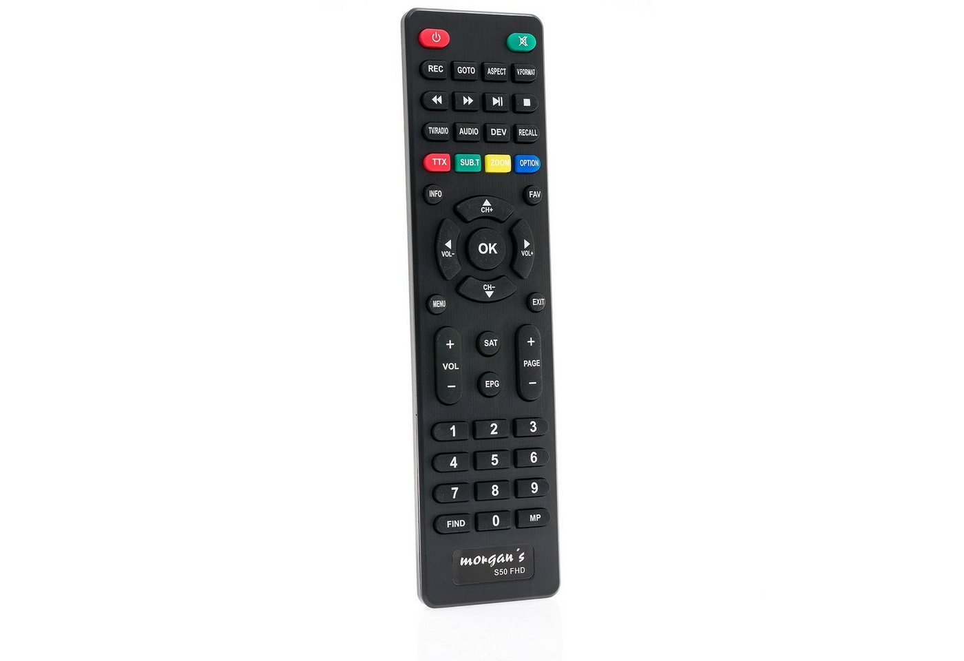 MORGAN Fernbedienung morgan‘s S50 FHD digitaler Satelliten Receiver Fernbedienung MORGAN Fernbedienung morgan‘s S50 FHD digitaler Satelliten Receiver Fernbedienung von MORGAN