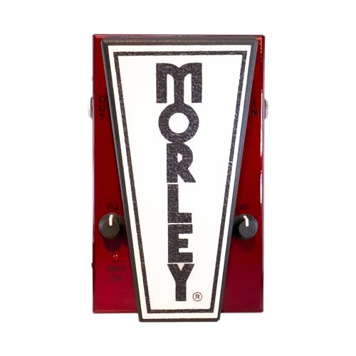 Morley Tone Questor Wah | WahWah-Pedal mit Ton- und Level-Regler für EQ und Boost-Funktion | Für E-Gitarre, Bass und Keyboard | Limited Edition | Rot von MORLEY