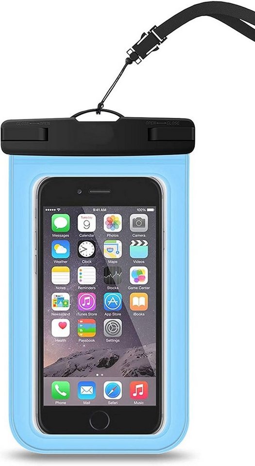 MORRENT Handyhülle Wasserdichte Handyhülle, 7 Zoll, für iPhone und Samsung 17,8 cm (7 Zoll), wasserdicht von MORRENT