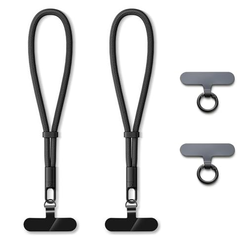 MORSUNBELA Handykette Kurz, Schwarz Handyband, Handykette Universal Handgelenk, Handschlaufe Handy Band für Handyhülle, Schlüsselband für Kameras Schlüssel MORSUNBELA Handykette Kurz, Schwarz Handyband, Handykette Universal Handgelenk, Handschlaufe Handy Band für Handyhülle, Schlüsselband für Kameras Schlüssel von MORSUNBELA