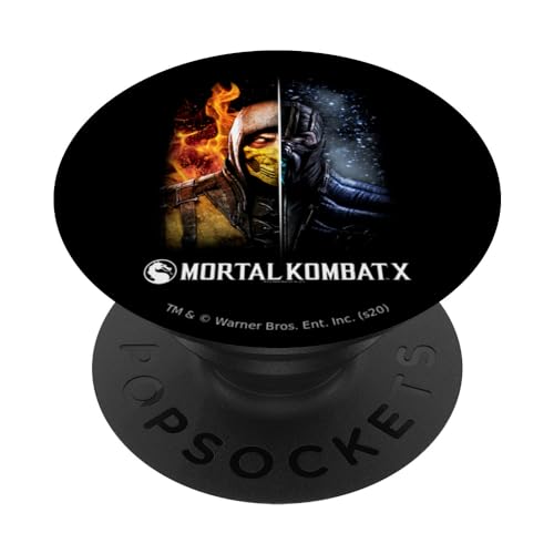 Mortal Kombat X Fire and Ice PopSockets mit austauschbarem PopGrip von MORTAL KOMBAT