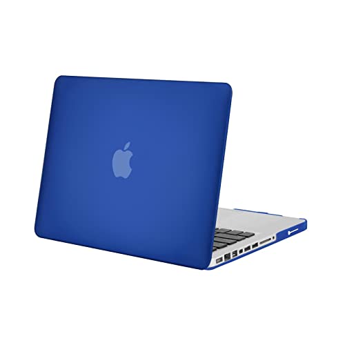 MOSISO Hülle Kompatibel mit MacBook Pro 13 Zoll Alte Version (Modell: A1278, mit CD-ROM) Early 2012/2011/2010/2009/2008, Plastik Hartschale Schutzhülle Case Cover, Königsblau von MOSISO
