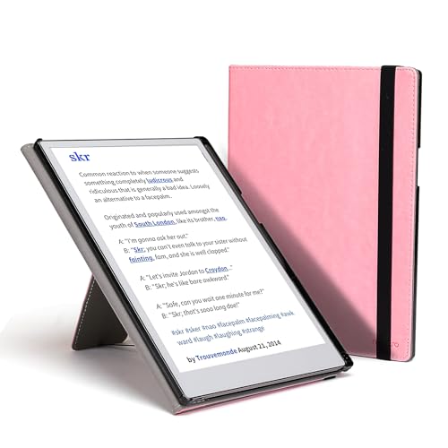 MOSISO Hülle für Remarkable Paper Pro 2024,Folio Schutzhülle für Remarkable Paper Pro 11,8 Zoll mit Klappbarer Ständer&Stifthalter,PU Leder Hard Back Shell Folio Hülle mit Handschlaufe,Rosa MOSISO Hülle für Remarkable Paper Pro 2024,Folio Schutzhülle für Remarkable Paper Pro 11,8 Zoll mit Klappbarer Ständer&Stifthalter,PU Leder Hard Back Shell Folio Hülle mit Handschlaufe,Rosa von MOSISO
