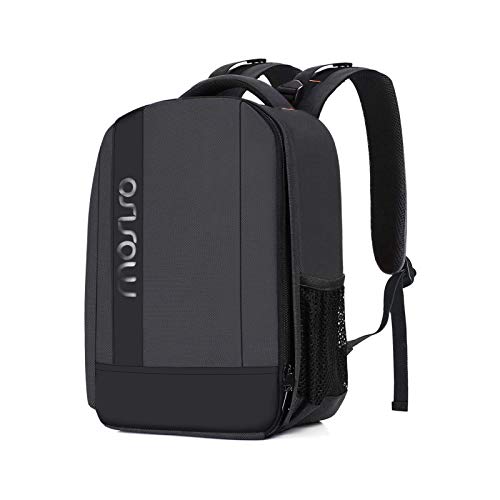 MOSISO Kamerarucksack,DSLR/SLR/Spiegellose Fotografie Kameratasche Puffer Gepolsterte Stoßfeste Tasche Modulare Einsätze&Stativhalter Kompatibel mit Canon,Nikon,Sony,Grau MOSISO Kamerarucksack,DSLR/SLR/Spiegellose Fotografie Kameratasche Puffer Gepolsterte Stoßfeste Tasche Modulare Einsätze&Stativhalter Kompatibel mit Canon,Nikon,Sony,Grau von MOSISO