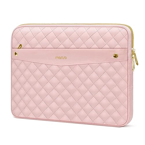 MOSISO Laptop Hülle Kompatibel mit MacBook Air/Pro,13-13,3 Zoll Notebook,Kompatibel mit MacBook Pro 14 M3 M2 M1 Chip 2024-2021,Quadratisch Gesteppt Polyester Horizontale Tasche, Kreide Rosa MOSISO Laptop Hülle Kompatibel mit MacBook Air/Pro,13-13,3 Zoll Notebook,Kompatibel mit MacBook Pro 14 M3 M2 M1 Chip 2024-2021,Quadratisch Gesteppt Polyester Horizontale Tasche, Kreide Rosa von MOSISO