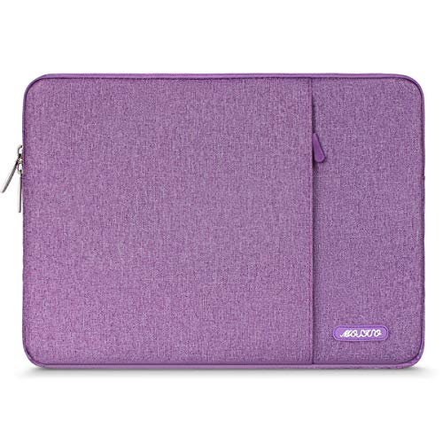 MOSISO Tablet Sleeve Hülle Kompatibel mit iPad 10. 10,9 Zoll 2022,iPad Air 5 10,9,iPad Pro 11 M2 2022-2018,iPad 9/8/7 10,2,iPad Air 4 10,9/Air 3 10,5,iPad 9,7,Polyester Vertikale Tasche,Licht Violett von MOSISO