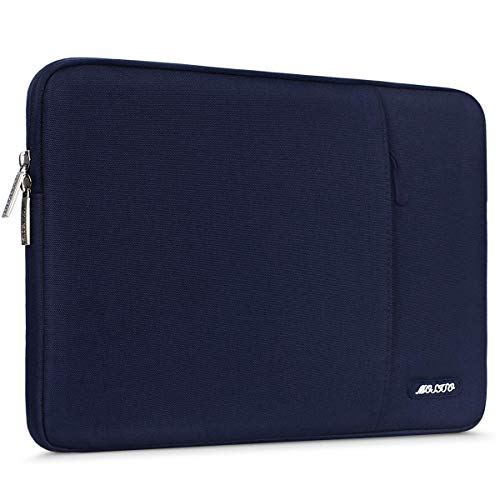 MOSISO Tablet Sleeve Hülle Kompatibel mit iPad 10. 10,9 Zoll 2022,iPad Air 5 10,9,iPad Pro 11 M2 2022-2018,iPad 9/8/7 10,2,iPad Air 4 10,9/Air 3 10,5,iPad 9,7,Polyester Vertikale Tasche,Navy Blau von MOSISO