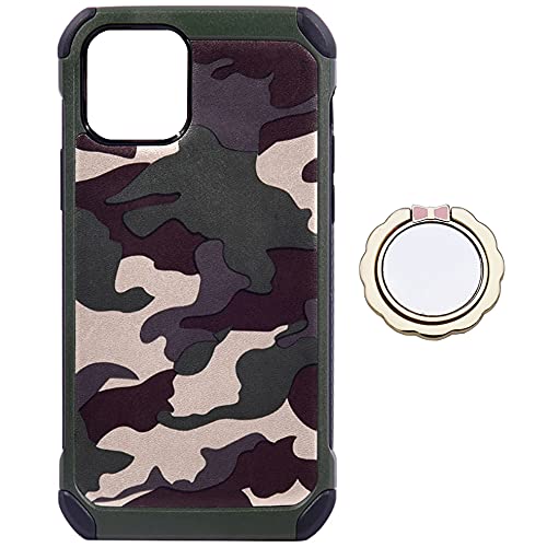 MOTIVE LIFE Schutzhülle für iPhone 13 Mini, Camouflage-Grün von MOTIVE LIFE