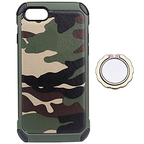 MOTIVE LIFE Schutzhülle für iPhone SE (2020), Camouflage-Grün von MOTIVE LIFE