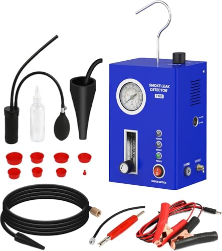 EVAP Rauchmaschine Nebelmaschine KFZ, Eingebaute Luftpumpe, Rauchlecksucher mit Manometer für alle DC 12V Autos, Motorräder, Leicht-LKWs, Boote, ATV, Schneemobile ect. (T105) EVAP Rauchmaschine Nebelmaschine KFZ, Eingebaute Luftpumpe, Rauchlecksucher mit Manometer für alle DC 12V Autos, Motorräder, Leicht-LKWs, Boote, ATV, Schneemobile ect. (T105) von MOTOCOCHE