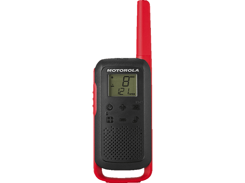 MOTOROLA TLKR T62 Walkie-Talkie Rot/Schwarz von MOTOROLA