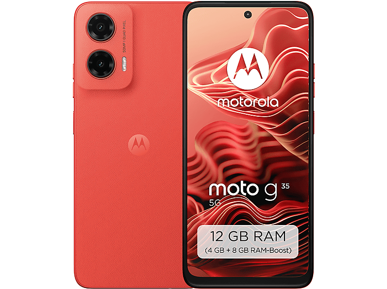 MOTOROLA moto g35 5G 128 GB Guava Red Dual SIM MOTOROLA moto g35 5G 128 GB Guava Red Dual SIM von MOTOROLA