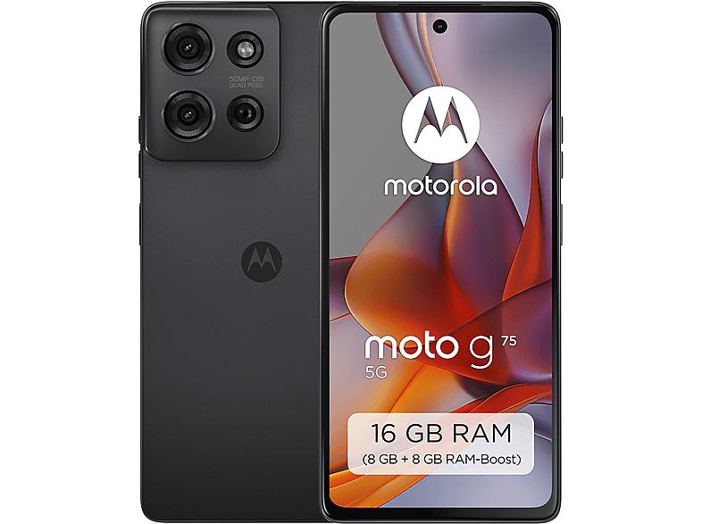 MOTOROLA moto g75 5G 256 GB Charcoal Grey Dual SIM MOTOROLA moto g75 5G 256 GB Charcoal Grey Dual SIM von MOTOROLA