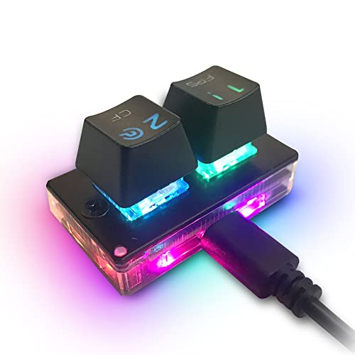 MOTOSPEED K2 OSU Hot-Swap-Gaming-Tastatur USB-kabelgebundene RGB Mechanische Keypad mit 2 Voll Programmierbaren Braunen Schaltern von MOTOSPEED