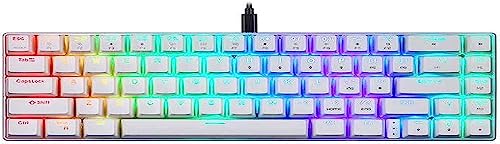MOTOSPEED Mechanische Gaming-Tastatur CK67 RGB (weiß) von MOTOSPEED