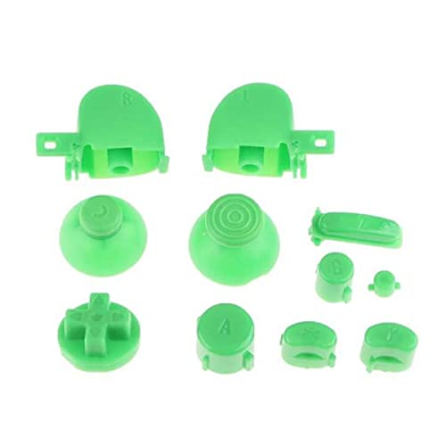 MOUDOAUER Komplettes Set L R ABXY Z Tastatur Tasten mit 3D Thumbsticks Kappen für GameCube Controller für NGC Zubehör Ersatzteil Zubehör MOUDOAUER Komplettes Set L R ABXY Z Tastatur Tasten mit 3D Thumbsticks Kappen für GameCube Controller für NGC Zubehör Ersatzteil Zubehör von MOUDOAUER