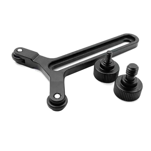 MOUDOAUER Lange Objektivstütze, Objektivstütze mit Halterung, höhenverstellbar für DJI Rs3 Gimbal Plate Lens System Mount MOUDOAUER Lange Objektivstütze, Objektivstütze mit Halterung, höhenverstellbar für DJI Rs3 Gimbal Plate Lens System Mount von MOUDOAUER