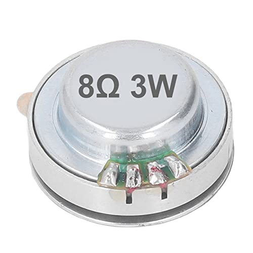 MOUMOUTEN 26 mm Full Range Resonance Speaker, starker Bass, eingebauter Magnet mit Edelstahl -Splitter, geeignet für MP3-, MP4-, CD- und Mobilgeräte, geeignet (8.) von MOUMOUTEN