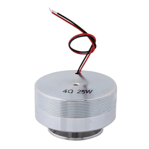 MOUMOUTEN 50 mm 2 Zoll Alle Frequenzresonanzlautsprecher, Vibrationsdesign mit leistungsstarken Bass für Computer, Telefone und Audiogeräte (4Ω 25W) von MOUMOUTEN